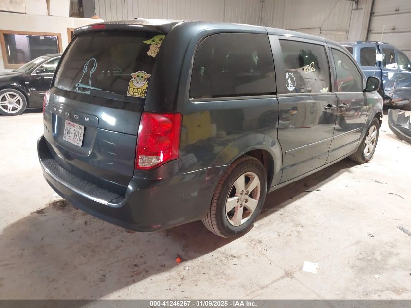 VIN 2C4RDGBG3DR601171 2013 Dodge Grand Caravan, SE no.4