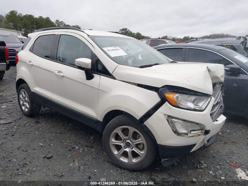 2020 Ford Ecosport Se VIN: MAJ3S2GE8LC350957 Lot: 41246269