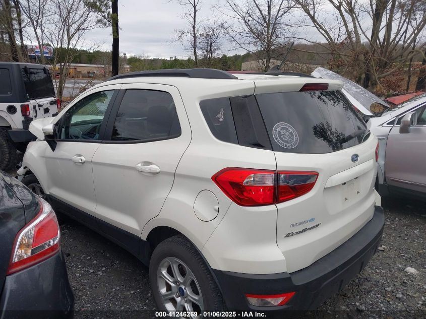 2020 Ford Ecosport Se VIN: MAJ3S2GE8LC350957 Lot: 41246269