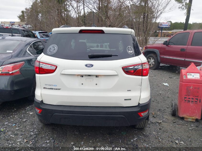 2020 Ford Ecosport Se VIN: MAJ3S2GE8LC350957 Lot: 41246269