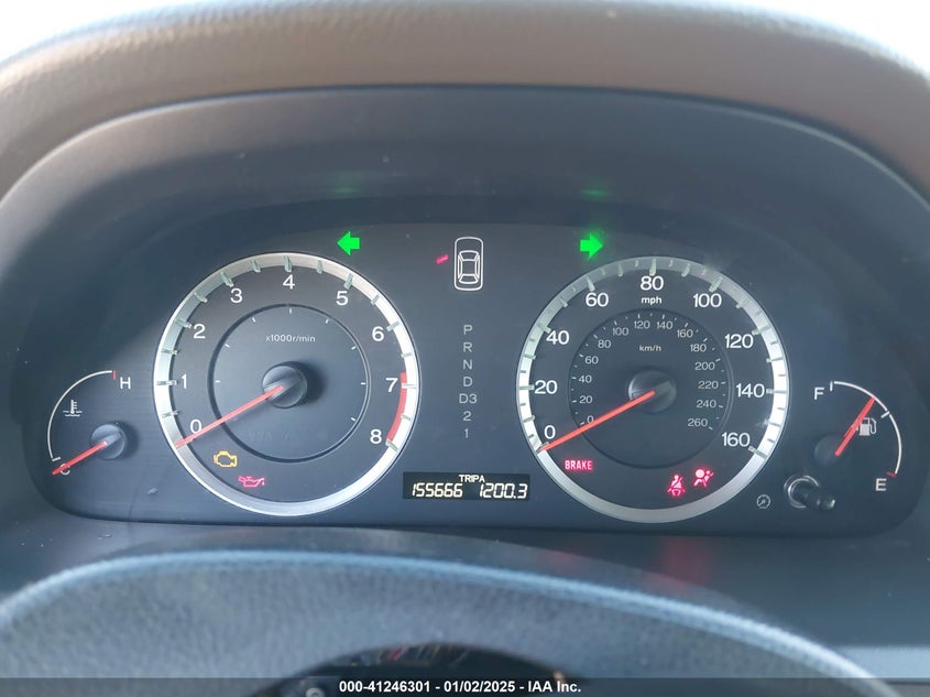 2009 HONDA ACCORD VIN: 1HGCP36849A027783