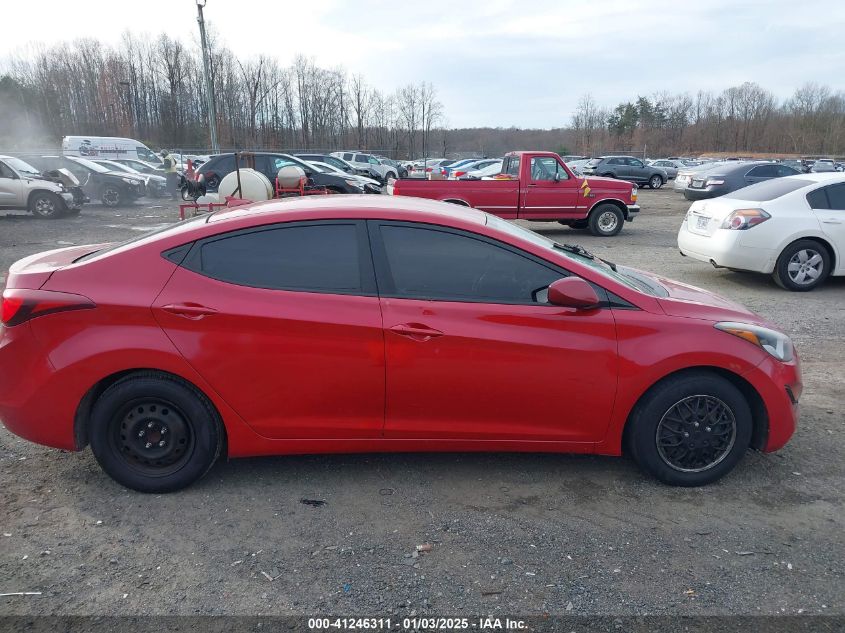 VIN KMHDH4AE3GU543286 2016 HYUNDAI ELANTRA no.13