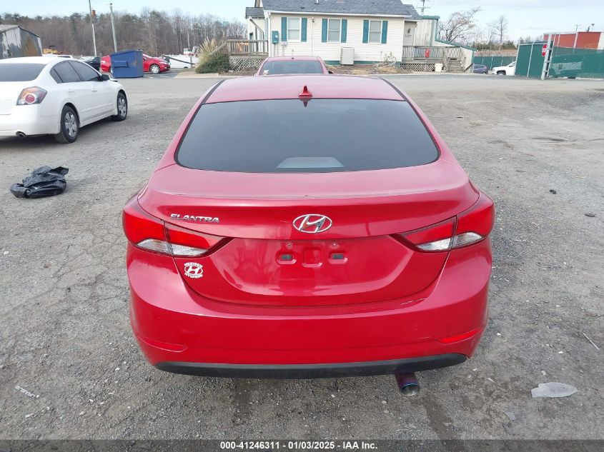 VIN KMHDH4AE3GU543286 2016 HYUNDAI ELANTRA no.16