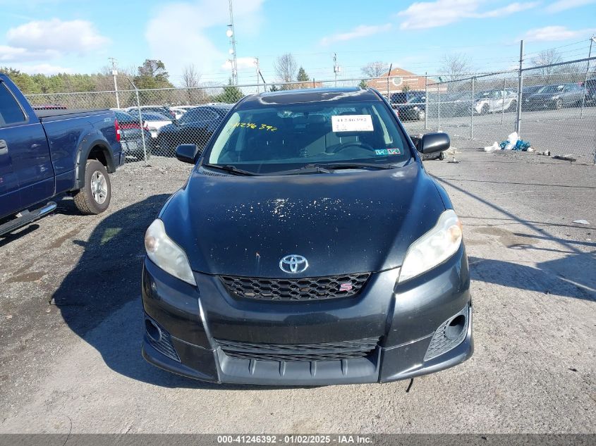 2010 Toyota Matrix S VIN: 2T1KE4EE9AC0C6153 Lot: 41246392
