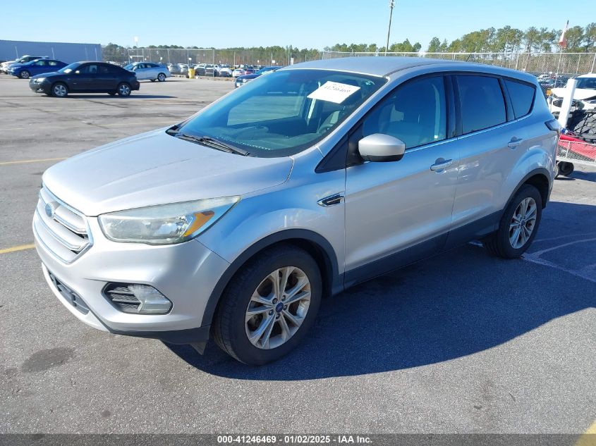 VIN 1FMCU0GD7HUC42682 2017 Ford Escape, SE no.2