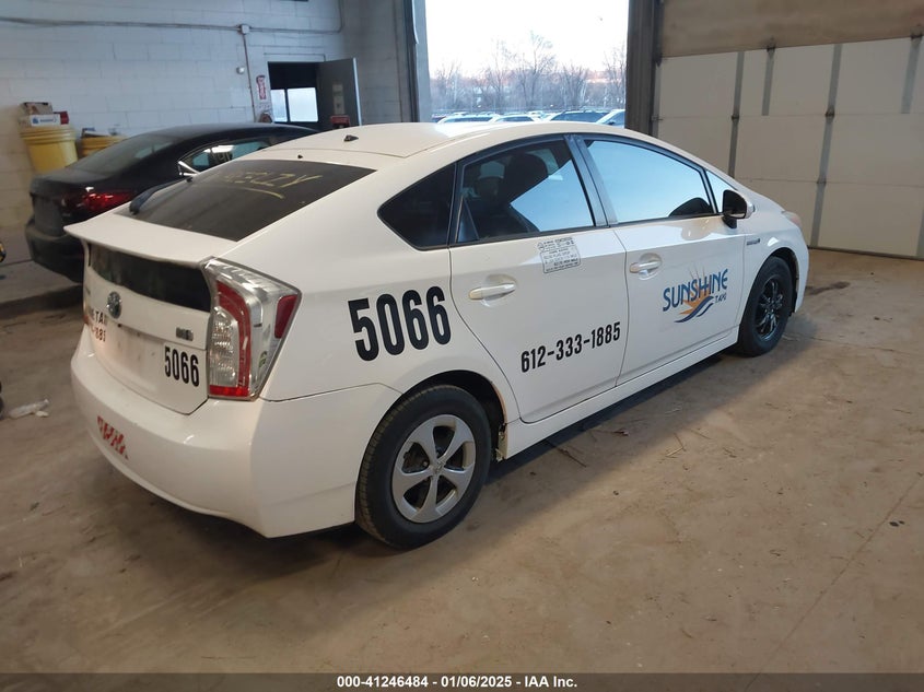 2012 TOYOTA PRIUS VIN: JTDKN3DU3C5380029