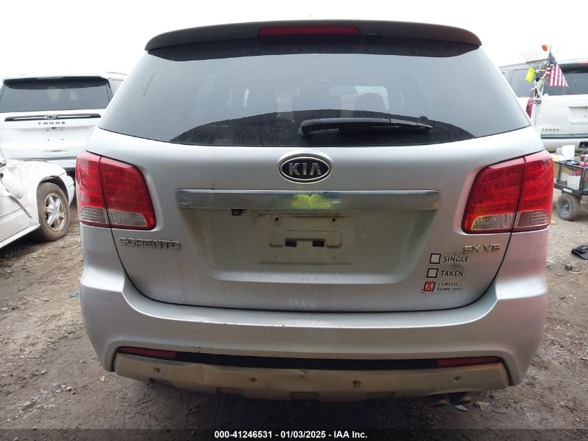 2011 Kia Sorento Sx V6 VIN: 5XYKW4A26BG098494 Lot: 41246531