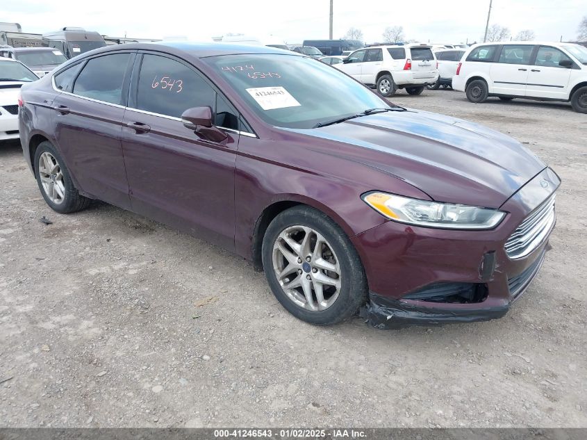 VIN 3FA6P0H7XDR355356 2013 Ford Fusion, SE no.1