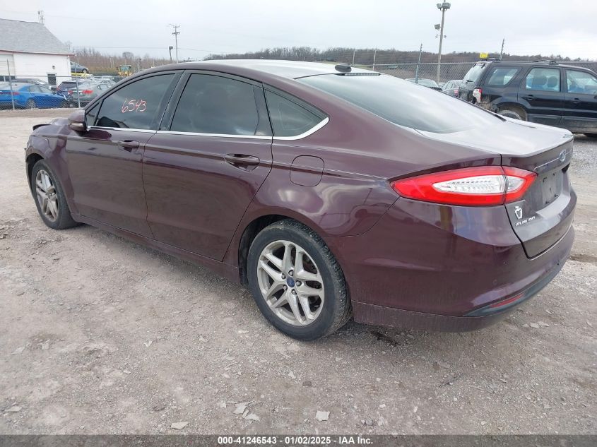 VIN 3FA6P0H7XDR355356 2013 Ford Fusion, SE no.3