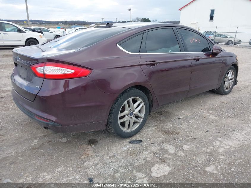 VIN 3FA6P0H7XDR355356 2013 Ford Fusion, SE no.4