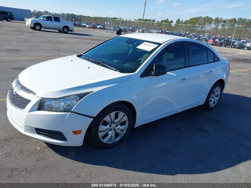 VIN 1G1PB5SH9D7149716 2013 CHEVROLET CRUZE no.2