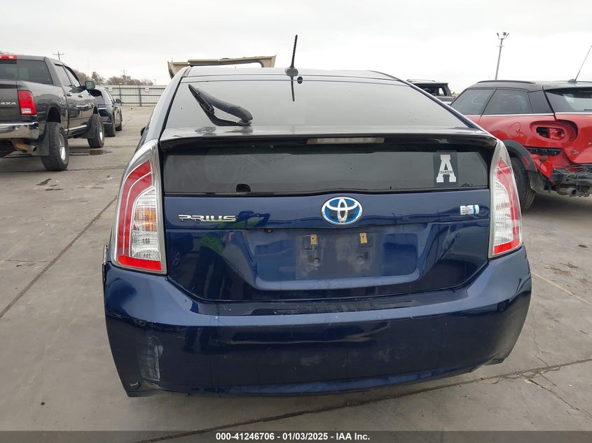 2013 TOYOTA PRIUS VIN: JTDKN3DU3D1733345