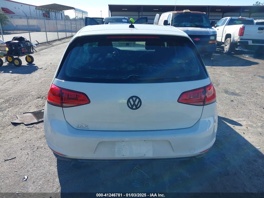 2017 VOLKSWAGEN GOLF GTI AUTOBAHN 4-DOOR/S 4-DOOR/SE 4-DOOR/SPORT 4-DOOR - 3VW5T7AU8HM063747