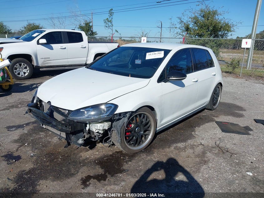 2017 VOLKSWAGEN GOLF GTI AUTOBAHN 4-DOOR/S 4-DOOR/SE 4-DOOR/SPORT 4-DOOR - 3VW5T7AU8HM063747
