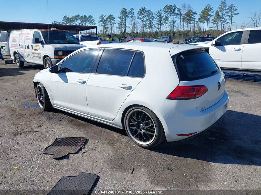 2017 VOLKSWAGEN GOLF GTI AUTOBAHN 4-DOOR/S 4-DOOR/SE 4-DOOR/SPORT 4-DOOR - 3VW5T7AU8HM063747