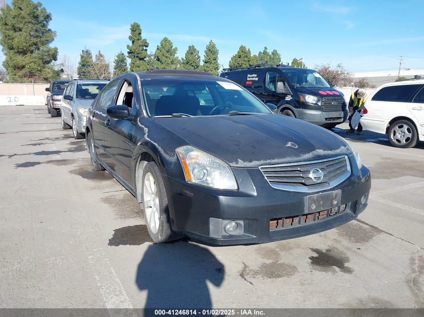 2008 NISSAN MAXIMA VIN: 1N4BA41E68C812541