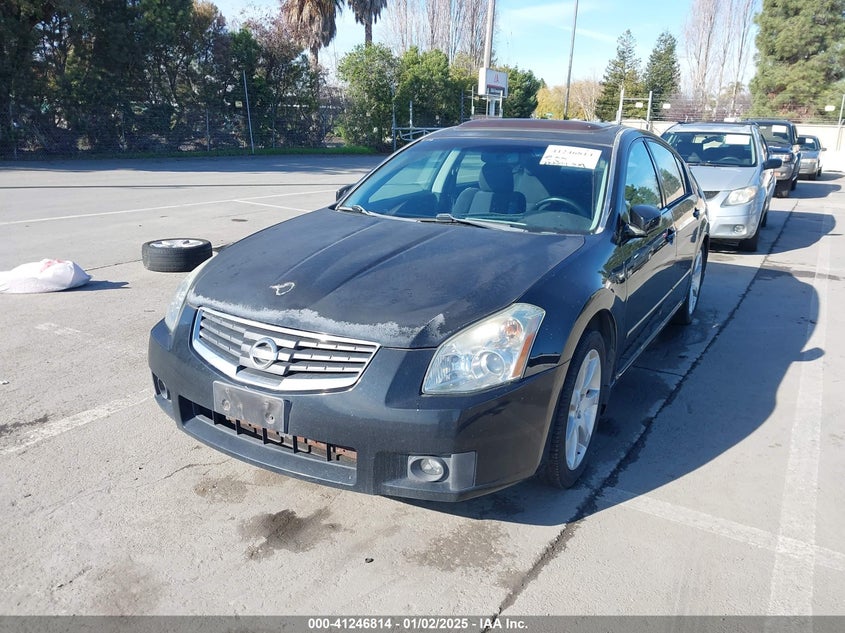 2008 NISSAN MAXIMA VIN: 1N4BA41E68C812541