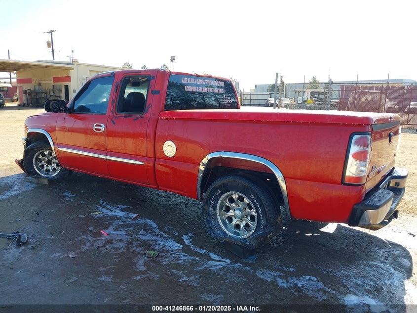 2003 GMC Sierra 1500 Slt red truck gasoline 2GTEC19T531232022 photo #4