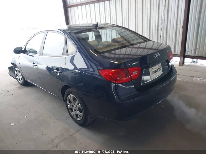 2009 HYUNDAI ELANTRA VIN: KMHDU46D19U703406