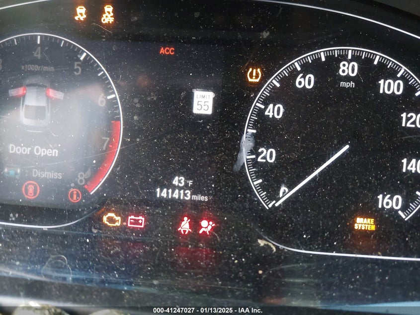 2019 HONDA ACCORD VIN: 1HGCV1E3XKA157024