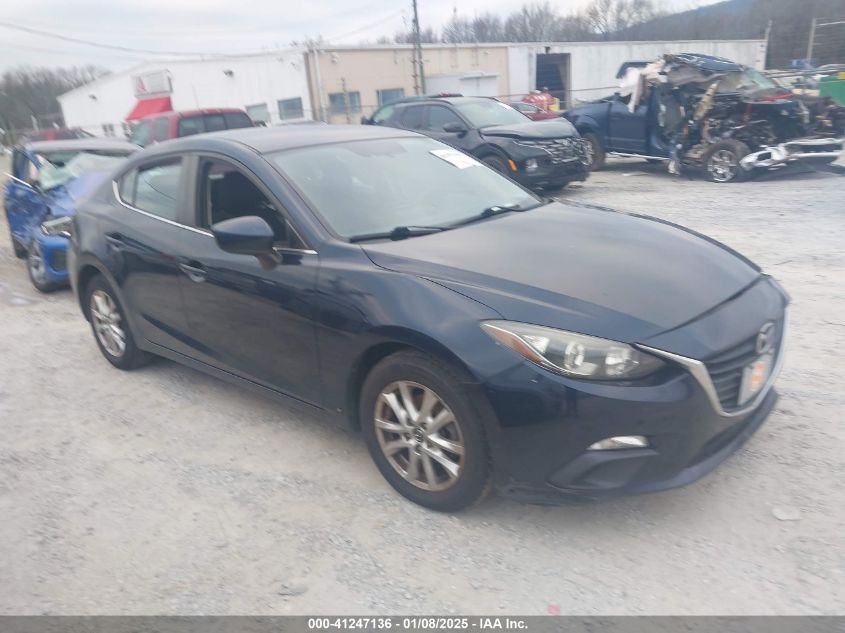 VIN JM1BM1U70G1307487 2016 Mazda 3, I Sport no.1