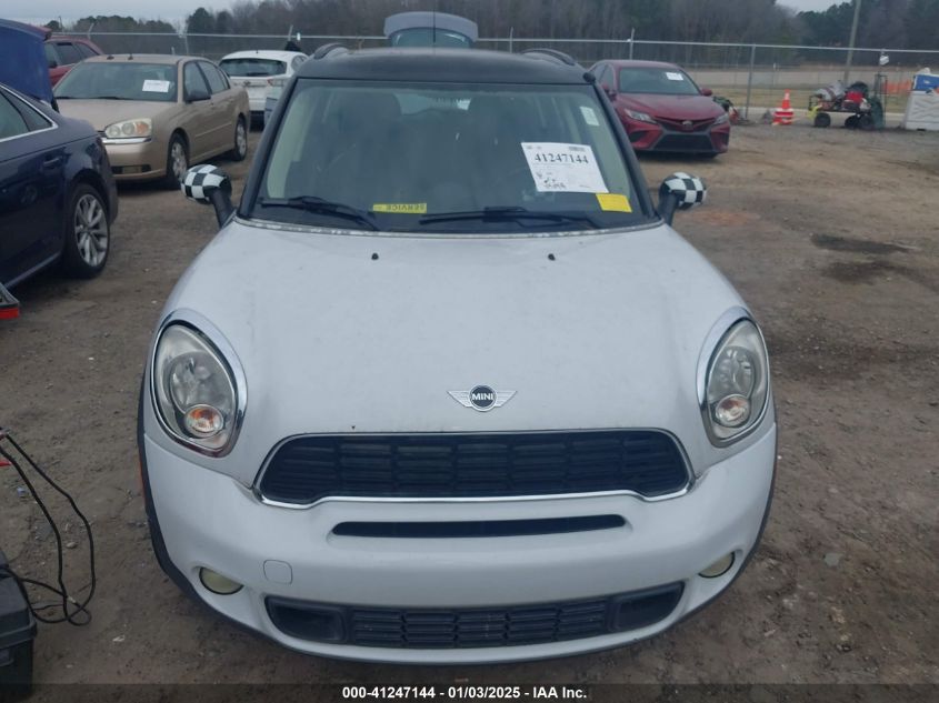 2011 Mini Cooper S Countryman VIN: WMWZC3C57BWM25719 Lot: 41247144