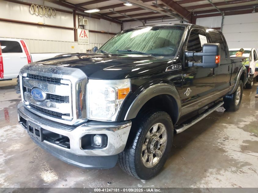 2014 Ford F-250 Lariat VIN: 1FT7W2BT1EEB23901 Lot: 42315913