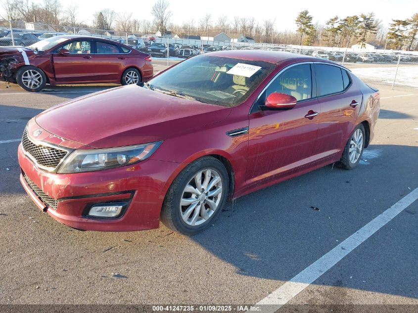 VIN 5XXGM4A79FG406548 2015 KIA OPTIMA no.2