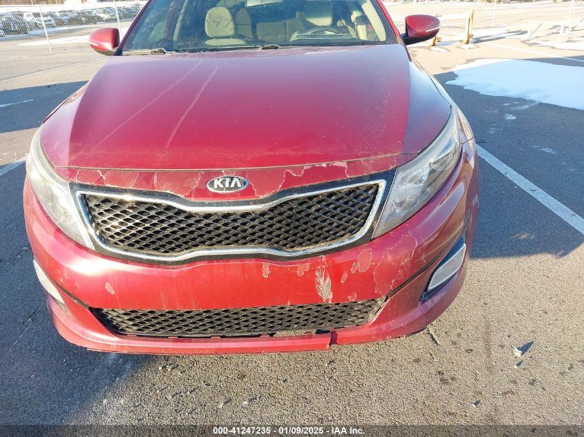 VIN 5XXGM4A79FG406548 2015 KIA OPTIMA no.6