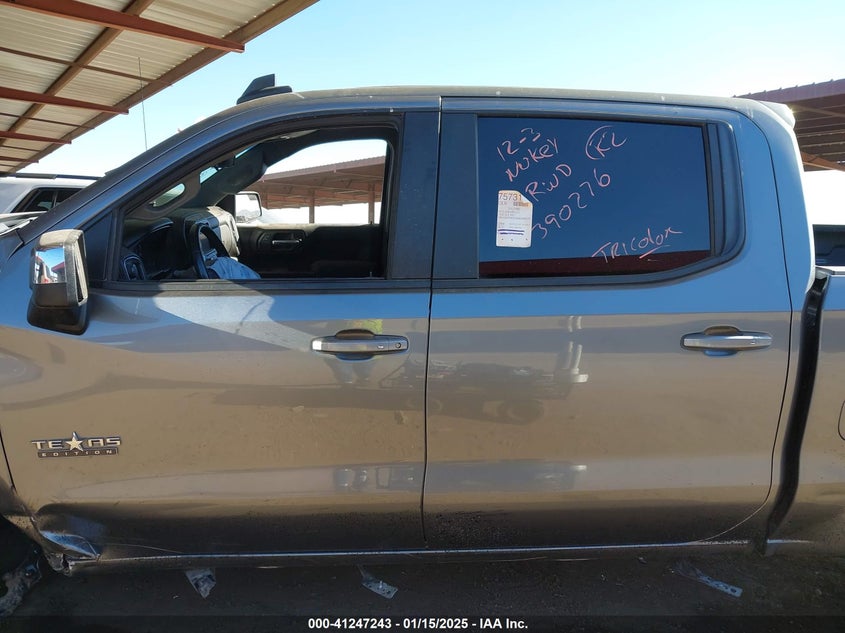 2019 CHEVROLET SILVERADO VIN: 1GCPWCED3KZ390276