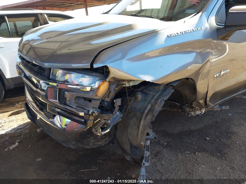 2019 CHEVROLET SILVERADO VIN: 1GCPWCED3KZ390276