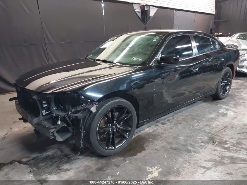 VIN 2C3CDXHG9JH337683 2018 DODGE CHARGER no.2