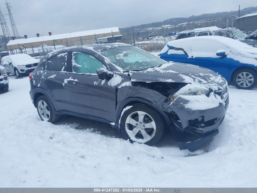 VIN 3CZRU6H77GM720736 2016 Honda HR-V, Ex-L no.1