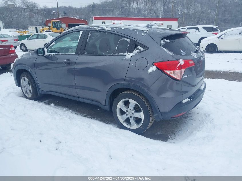 VIN 3CZRU6H77GM720736 2016 Honda HR-V, Ex-L no.3