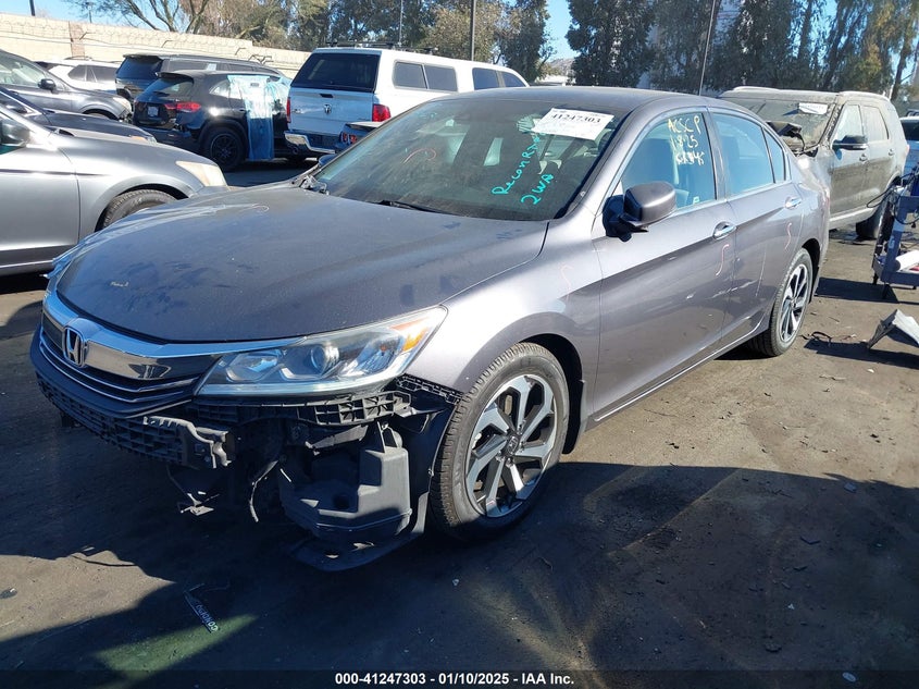 2016 HONDA ACCORD VIN: 1HGCR2F93GA061725