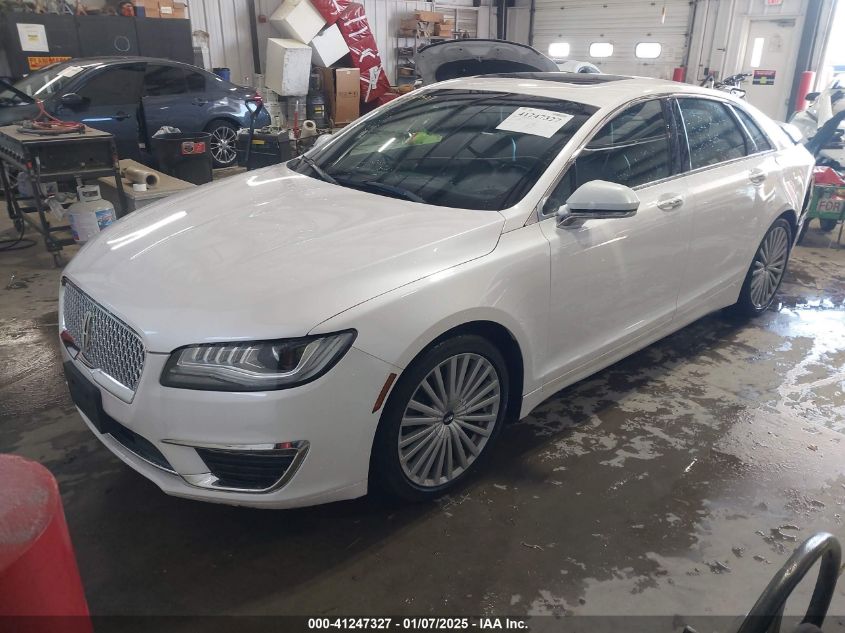 VIN 3LN6L5E95HR601255 2017 Lincoln MKZ, Reserve no.2