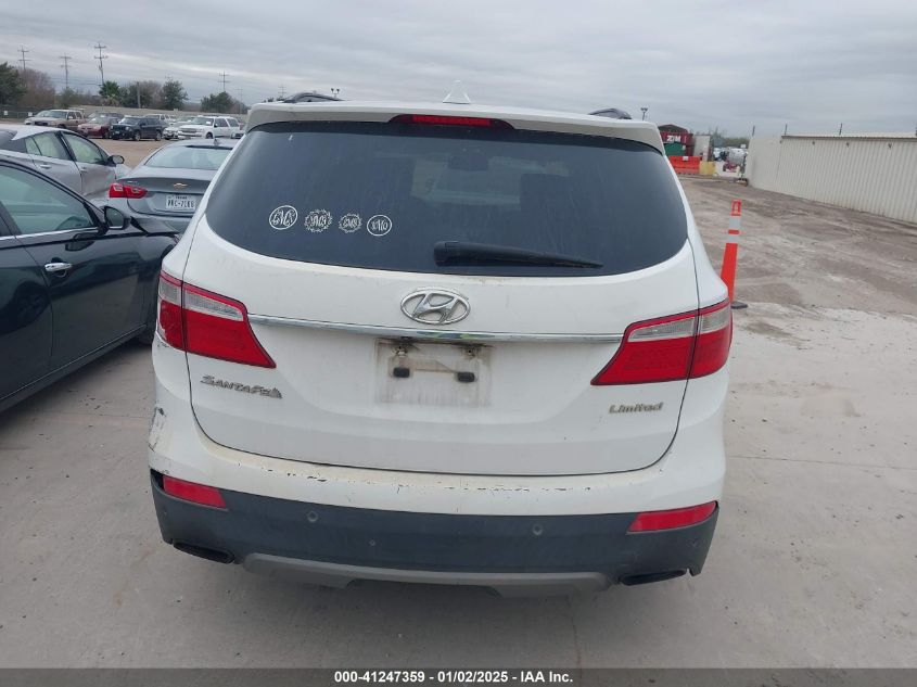 VIN KM8SR4HF3EU035173 2014 HYUNDAI SANTA FE no.16