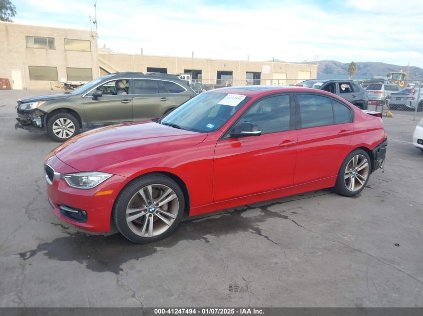 VIN WBA3A9C50DF474942 2013 BMW 3 Series, 335I no.2