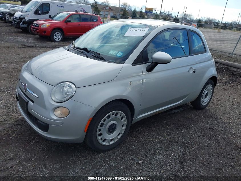 2012 Fiat 500 Pop VIN: 3C3CFFAR0CT370632 Lot: 41247599