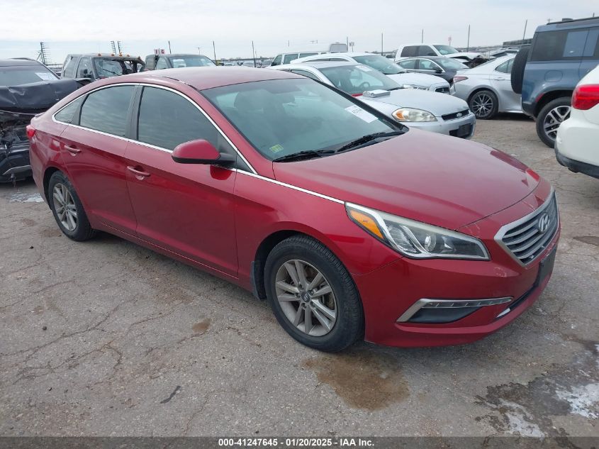 2015 HYUNDAI SONATA SE - 5NPE24AFXFH151675