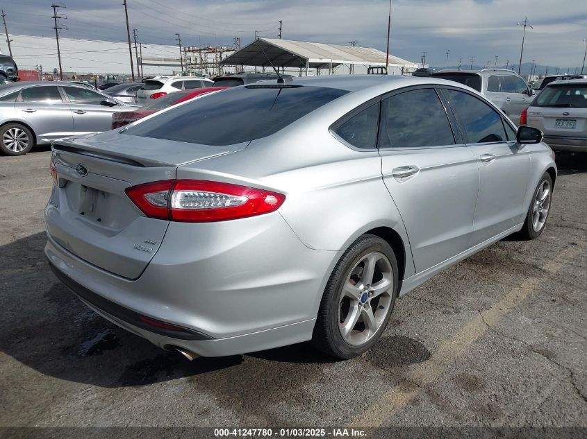 VIN 3FA6P0HD9GR124815 2016 Ford Fusion, SE no.4