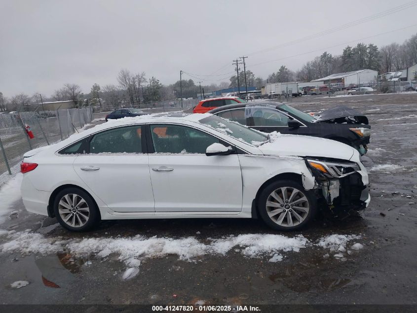 VIN 5NPE34AF0HH459583 2017 Hyundai Sonata, Sport no.13