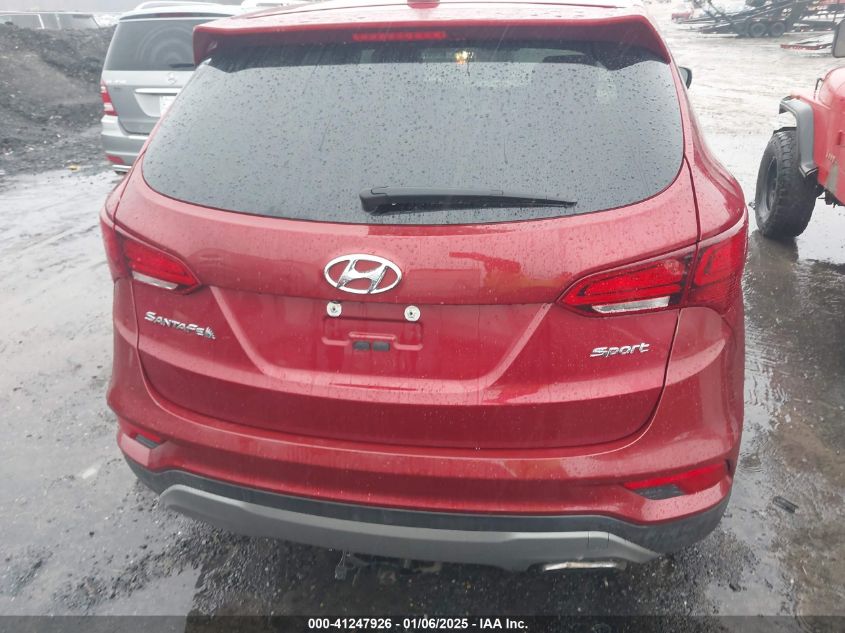 VIN 5XYZT3LB4HG435929 2017 Hyundai Santa Fe, Sport... no.16