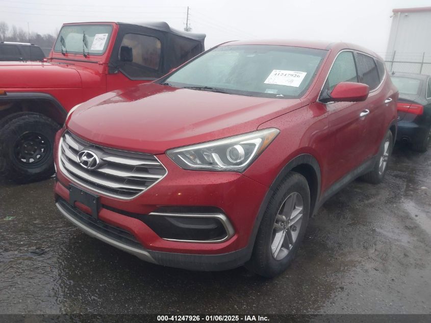 VIN 5XYZT3LB4HG435929 2017 Hyundai Santa Fe, Sport... no.2