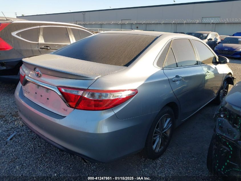 VIN 4T1BF1FK7FU012147 2015 Toyota Camry, SE no.4