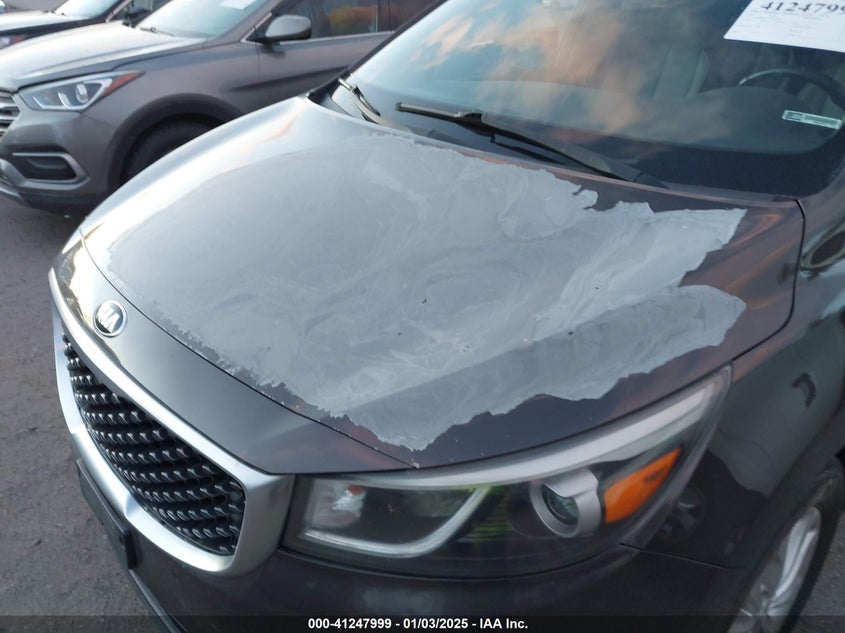 2017 Kia Sedona Ex VIN: KNDMC5C11H6257235 Lot: 41247999