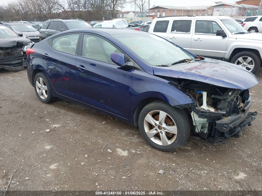 2013 HYUNDAI ELANTRA GLS - 5NPDH4AE9DH183161