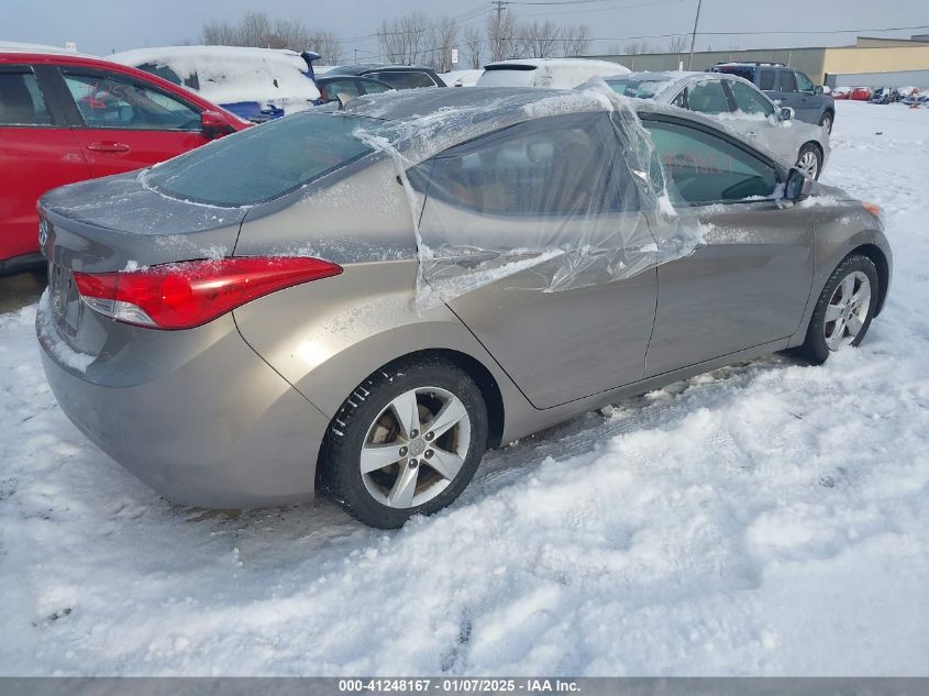 VIN 5NPDH4AE5DH355640 2013 HYUNDAI ELANTRA no.4