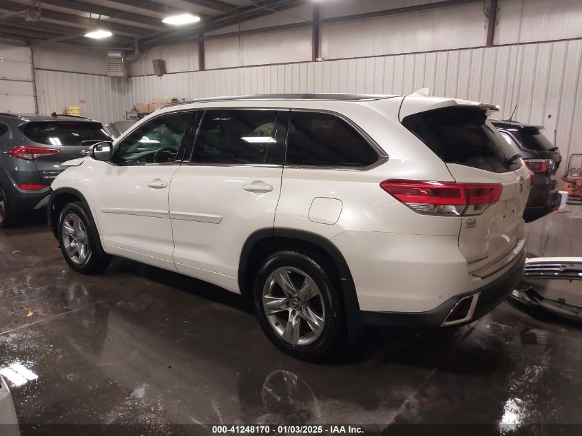 VIN 5TDDZRFH9KS919102 2019 Toyota Highlander, Limited no.3