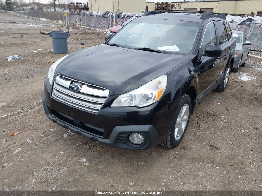 VIN 4S4BRCCC4E3203058 2014 Subaru Outback, 2.5I Pre... no.2